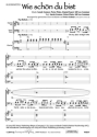 Connor, Plate, Faust, Sommer Wie schn du bist fr SSA und Klavier Singpartitur