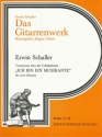 Erwin Schaller Variationen ber: Ich bin ein Musikante 2 Gitarren Spielpartitur