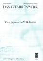 Erwin Schaller 4 japanische Volkslieder Singstimme, Altblockflte, Gitarre Partitur, Stimme(n)