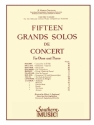 15 Grands Solos De Concert Klavier Buch