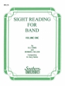 Billy Evans Sight Reading For Band Bk 1 Bells Stimme