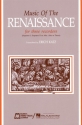 Music of the Renaissance Recorder Ensemble Partitur + Stimmen