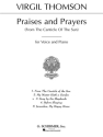 Virgil Thomson, Sung by the Shepherds (from Praises and Prayers) Vocal and Piano Buch