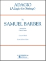 Samuel Barber, Adagio for Strings Concert Band Partitur