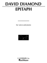 David Diamond, Epitaph Vocal and Piano Buch
