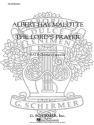 Albert Hay Malotte, The Lord's Prayer (SSAA) SATB a Cappella Chorpartitur
