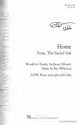 Home from 'The sacred Veil' for mixed choir, piano and opt. cello choral score