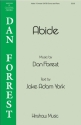 Abide SATB Chorpartitur