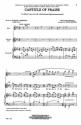 Canticle Of Praise SATB and Keyboard Chorpartitur