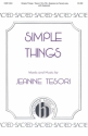 Jeanine Tesori, Simple Things SATB, Soprano or Tenor Solo, Keyboard Chorpartitur