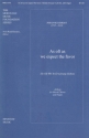 Johannes Herbst, As Oft As We Expect The Favor SATB and Organ Chorpartitur