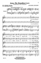 Alexander Kruchkov, Jesus, Thy Boundless Love SATB and Keyboard Chorpartitur