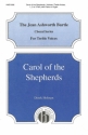 Derek Holman, Carol Of The Shepherds Unison, Opt. 2 or 3 Part Treble, Keyboard Chorpartitur