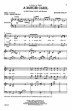 A Manger Carol SATB and Keyboard Chorpartitur