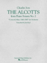 Charles E. Ives, The Alcotts from Piano Sonata No. 2, 3rd Movement Orchestra Partitur + Stimmen