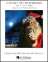 O Little Town of Bethlehem Concert Band Partitur