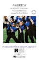 Leonard Bernstein, America (from West Side Story) Marching Band Partitur + Stimmen