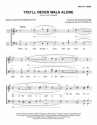 You'll Never Walk Alone for male choir (TTBB) a cappella score