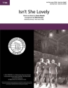 Isn't She Lovely TTBB a Cappella Chorpartitur
