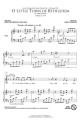 John Cornish, O Little Town of Bethlehem SATB Chorpartitur