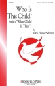 William Chatterton Dix, Who Is This Child? 2-Part Choir Chorpartitur