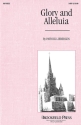 Glory and Alleluia SATB Chorpartitur