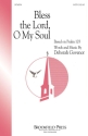 Bless the Lord, O My Soul  for mixed chorus, accompanied (with opt. triangle) chorus score
