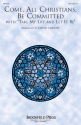 Come, All Christians, Be Committed SATB Chorpartitur