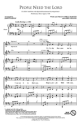 Greg Nelson_Phill McHugh, People Need The Lord Vocal Chorpartitur