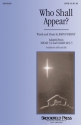 John Purifoy, Who Shall Appear? SATB Chorpartitur