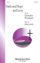 John Leavitt, Faith and Hope and Love SATB Chorpartitur