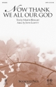 John Leavitt, Now Thank We All Our God SATB Chorpartitur