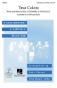 True Colors for solo, mixed chorus a cappella score