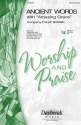 Ancient Words with Amazing Grace SATB Chorpartitur
