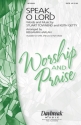 Keith Getty_Stuart Townend, Speak, O Lord SATB Chorpartitur