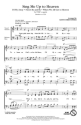 Sing Me Up to Heaven TTBB a Cappella Chorpartitur