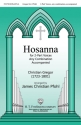 Christian Gregor, Hosanna 2-Part Choir Chorpartitur