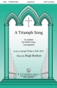 Hugh Benham, A Triumph Song SATB Chorpartitur
