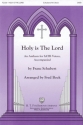 Franz Schubert, Holy Is The Lord Chor Chorpartitur