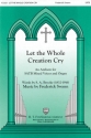 Frederick Swann, Let The Whole Creation Cry Chor Chorpartitur