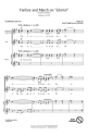Patti Drennan, Fanfare and March on Gloria! SSA Chorpartitur
