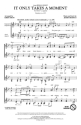 Jerry Herman, It Only Takes a Moment SSAA a Cappella Chorpartitur