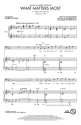 Alan Bergman_Dave Grusin_Marilyn Bergman, What Matters Most TTBB/Solo Chorpartitur