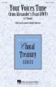 Georg Friedrich Hndel, Your Voices Tune SATB Chorpartitur