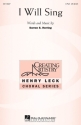 Darren S. Herring, I Will Sing 3-Part Choir Chorpartitur