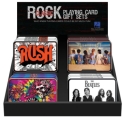 Classic Rock Display 4x3 Playing Cards gift sets  Display