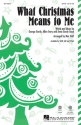 Allen Story_Anna Gordy Gaye_George Gordy, What Christmas Means to Me SATB Chorpartitur