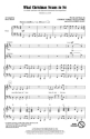 Allen Story_Anna Gordy Gaye_George Gordy, What Christmas Means to Me SAB Chorpartitur