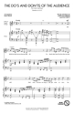 John Jacobson_Mac Huff, The Do's and Don'ts of the Audience 2-Part Choir Chorpartitur
