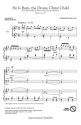 Traditional, He Is Born, the Divine Christ Child Chamber Ensemble Stimmen-Set
